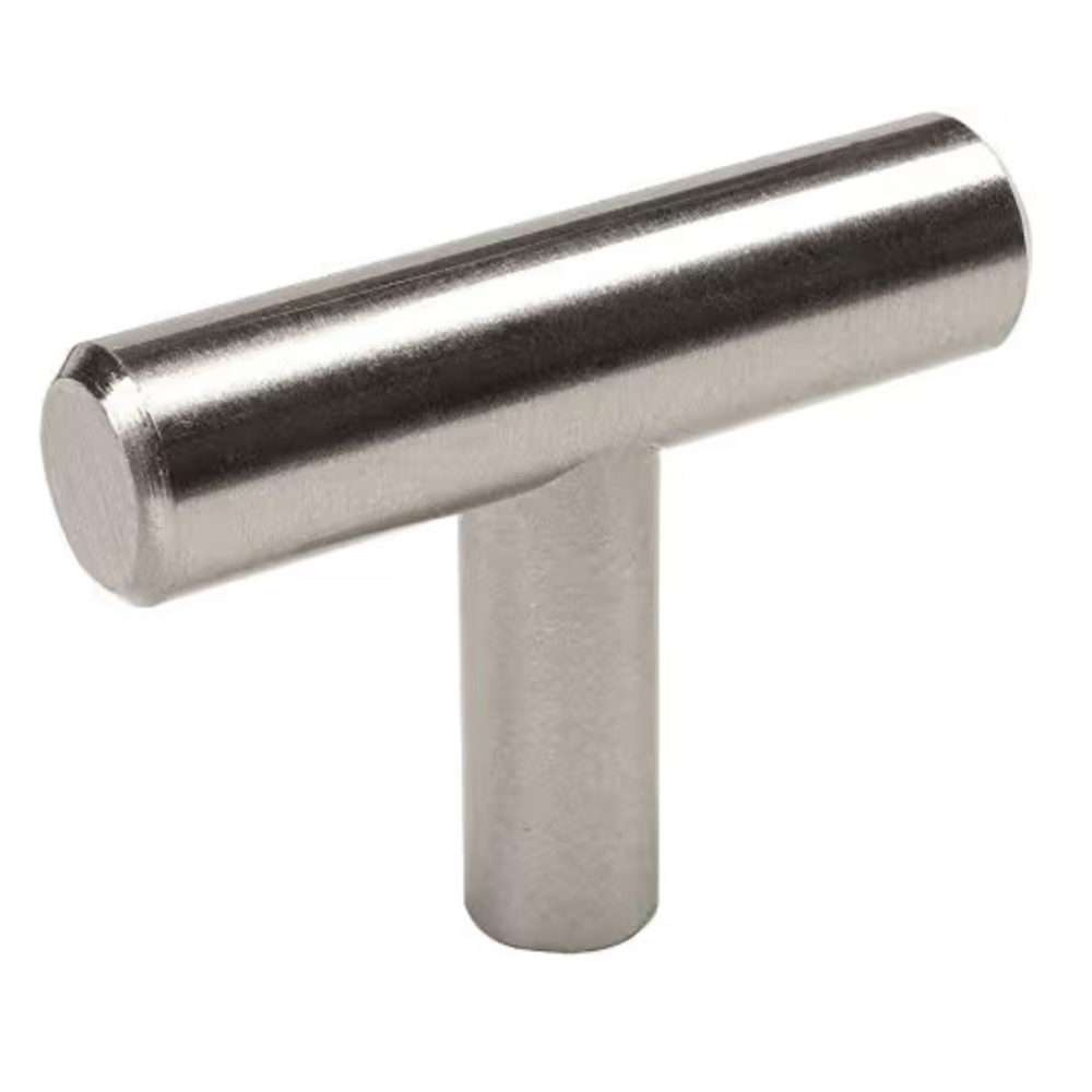 20 pcs 305SN Satin Nickel Cabinet Hardware Euro Style T Bar Knob